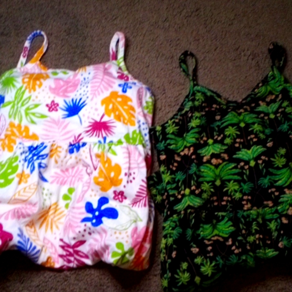 💙EUC girls dress/ romper bundle 🫶